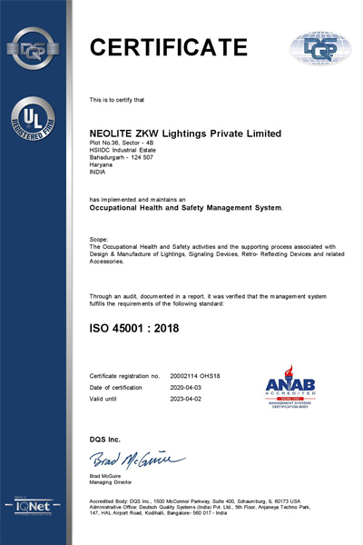 Infrastructure Neolite ZKW